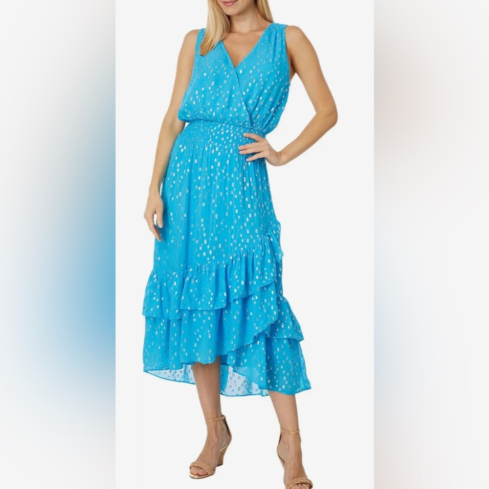 Lilly Pulitzer Valeri midi dress.   Size 14. Elastic waist
